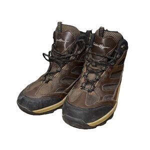 Size 8.5 - Men’s Eddie Bauer Hiking Boots Camping Brown